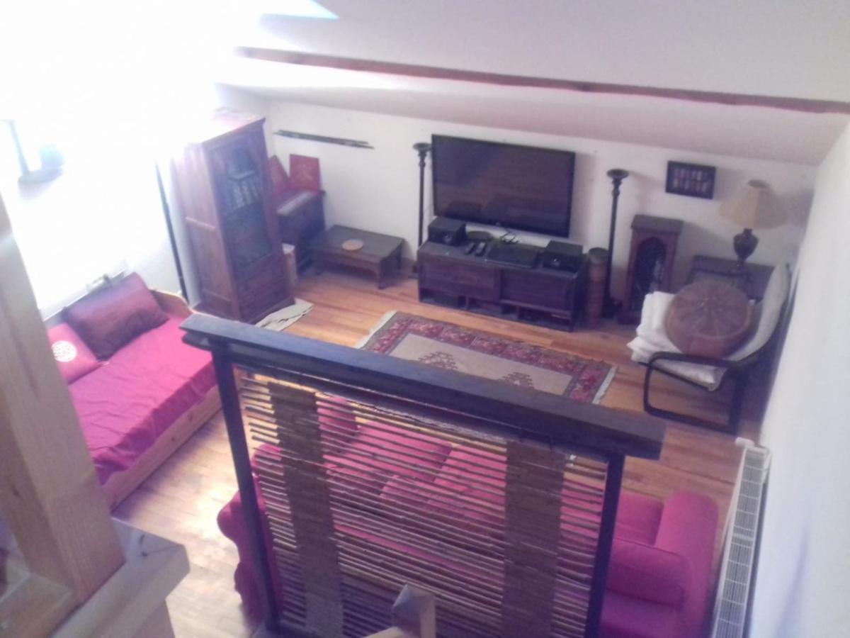 Appartement En Loft 50M2 Dans Maison Avec Chambre En Mezzanine Et Canapes Lits Dans Salon Saint-Pierre-de-Chartreuse Kültér fotó